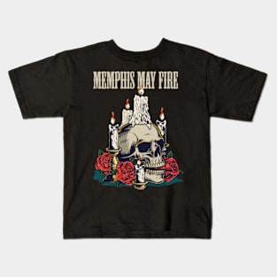 MEMPHIS MAY FIRE VTG Kids T-Shirt